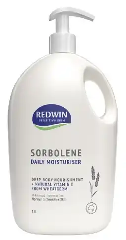 IGA Redwin Sorbolene Daily Moisturiser 1.1 Litre offer