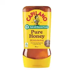 Woolworths Capilano Pure Australian Honey Squeeze 500g offer
