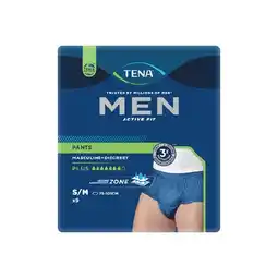 Woolworths TENA Men’s Active Fit Pants Plus Pk 8-9 offer