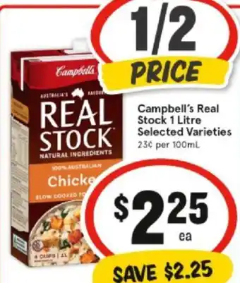 IGA Campbell’s Real Stock offer