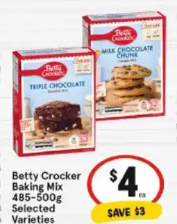 IGA Betty Crocker Baking Mix offer