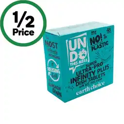 Woolworths Undo This Mess Dishwasher Tablets Pk 48 offer