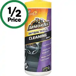 Woolworths Armor All Cleaning Wipes Pk 30 offer