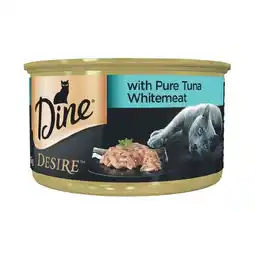 Woolworths Dine Desire Wet Cat Food 85g offer