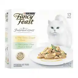 Woolworths Fancy Feast Inspirations Pk 12 x 70g offer