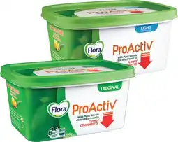 IGA Flora ProActiv Spread 450‑500g Selected Varieties offer