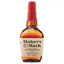 Woolworths Maker's Mark Kentucky Straight Bourbon Whisky 700mL offer