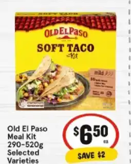IGA Old El Paso Meal Kit offer