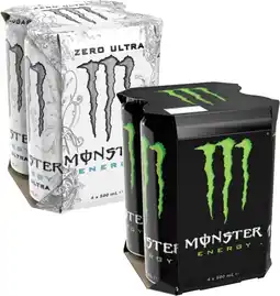 Coles Monster Energy Drink 4x500mL offer