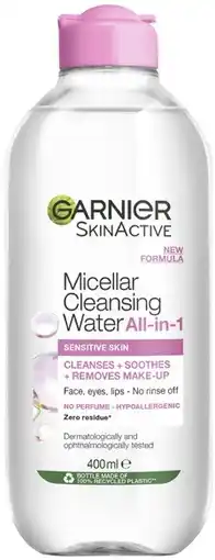 Coles Garnier Micellar Cleansing Water 400mL offer