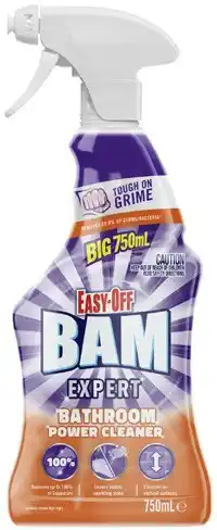 Coles Easy Off Bam Bathroom Cleaning Spray 750mL offer
