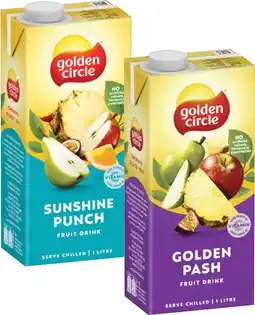 Coles Golden Circle Tetra Drink 1 Litre offer