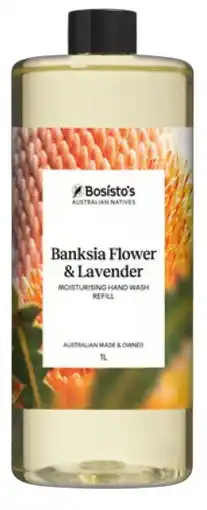 IGA Bosisto’s Hand Wash Refill 1 Litre Selected Varieties offer