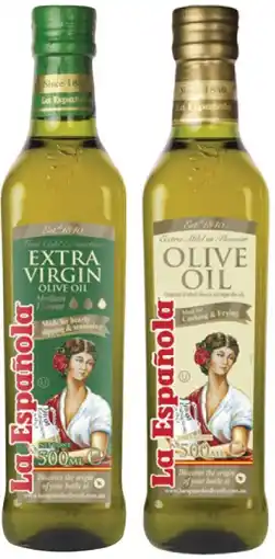 Coles La Española Olive Oil 500mL offer