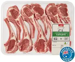 Coles Coles Australian Lamb Cutlets offer