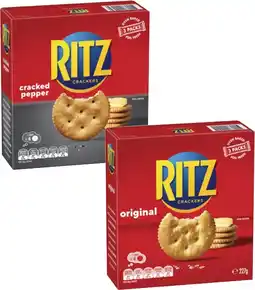 Coles Ritz Crackers 227g offer