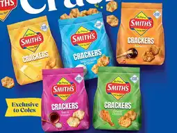 Coles Smith's Crackers 160g offer