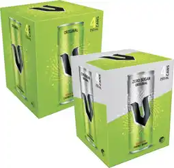 Coles V Energy Drink 4x250mL offer