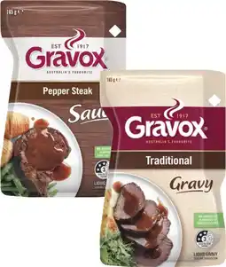 Coles Gravox Liquid Gravy or Finishing Sauce 165g offer