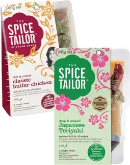 Coles The Spice Tailor Asian or Indian Meal Kit 225g-500g offer