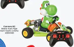 Toymate Carrera RC Mario Kart Pipe Kart Yoshi offer