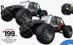 Toymate Nitro-X RC High Speed Jeep offer