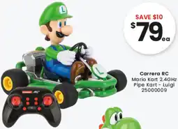 Toymate Carrera RC Mario Kart Pipe Kart - Luigi offer