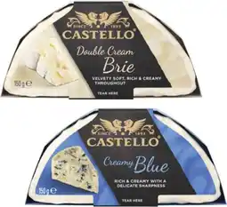 Coles Castello Half Moon Cheese 150g offer