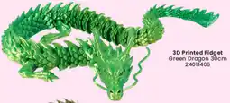 Toymate 3D Printed Fidget Green Dragon offer