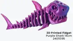 Toymate 3D Printed Fidget Purple Shark offer