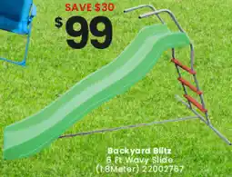 Toymate Backyard Blitz Wavy Slide offer