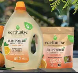 Coles Earthwise Laundry Liquid 2 Litre or Capsules 26 Pack offer