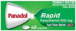 Amcal Pharmacies Panadol Rapid 48 Caplets offer