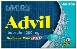 Amcal Pharmacies Advil 90 Liquid Capsules offer