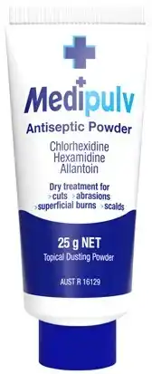 Amcal Pharmacies Medi Pulv Antiseptic Powder 25g offer
