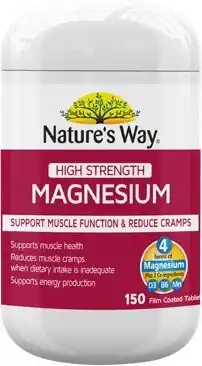 Amcal Pharmacies Nature’s Way High Strength Magnesium 150 Tablets offer