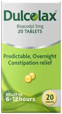 Amcal Pharmacies Dulcolax Constipation Relief 20 Tablets offer