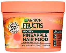 Amcal Pharmacies Garnier Fructis Pineapple Hair Food Mask 390mL offer