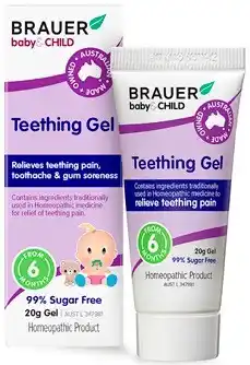Amcal Pharmacies Brauer Baby & Child Teething Gel 20g offer