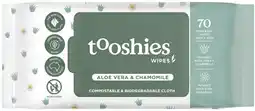 Amcal Pharmacies Tooshies Biodegradable Baby Wipes Aloe Vera & Chamomile 70 Pack offer