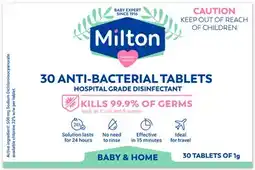 Amcal Pharmacies Milton Anti-Bacterial Tablets 30 PackØ offer