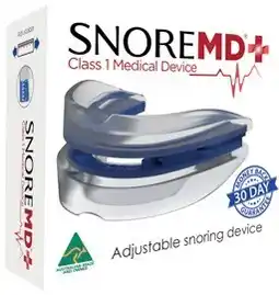 Amcal Pharmacies SnoreMD Class 1 Anti Snoring Medical Device offer