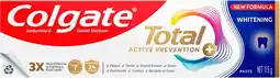Amcal Pharmacies Colgate Total Active Prevention Whitening Toothpaste 115g offer