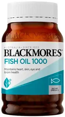 Amcal Pharmacies Blackmores Fish Oil 1000 200 Capsules offer