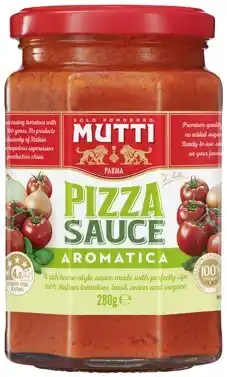IGA Mutti Pizza Sauce 280g Selected Varietites offer