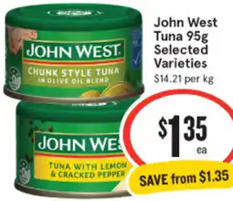 IGA John West Tuna offer