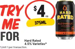 IGA Hard Rated offer