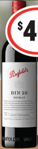 IGA Penfolds Bin 28 Shiraz offer
