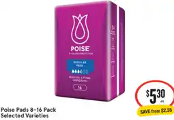 IGA Poise Pads offer