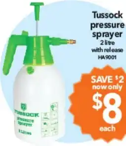 Cheap as Chips Tussock pressure sprayer offer
